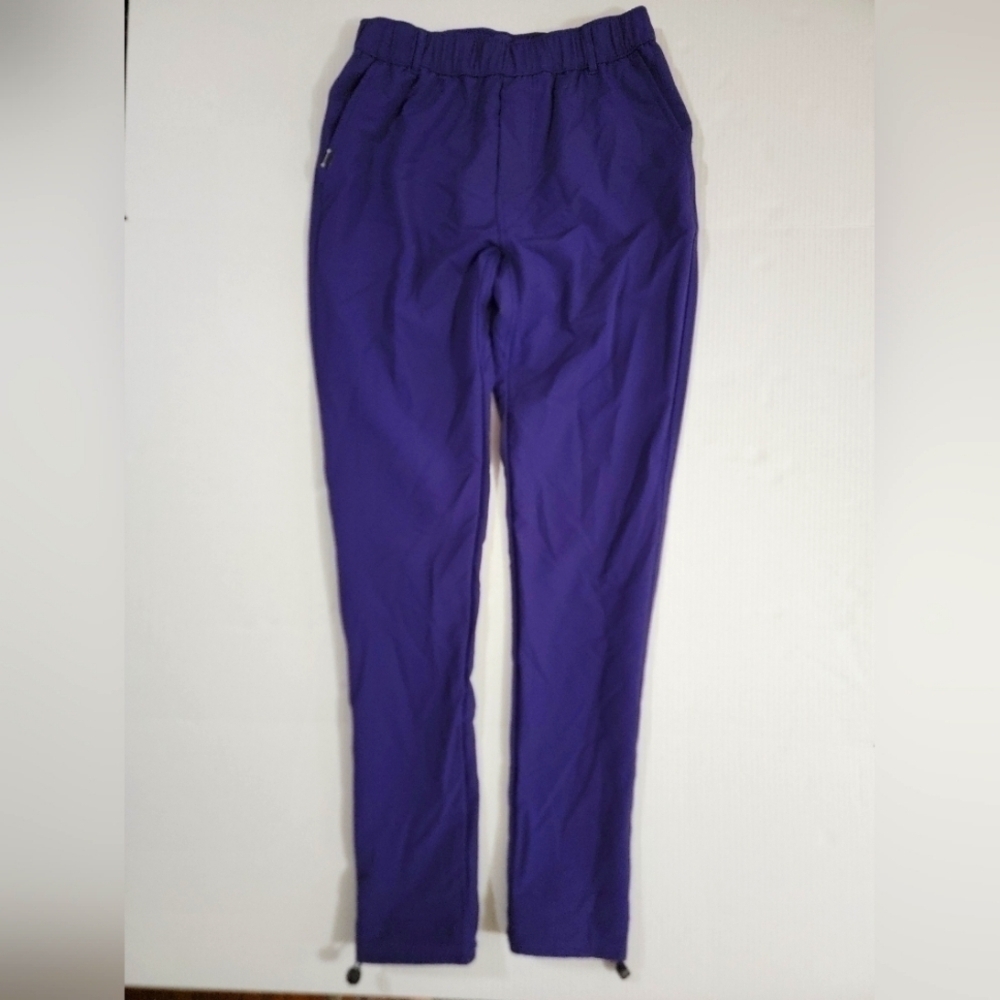 Barbell Purple Track Jogger Pants Workout Womens Medium 31" Inseam
